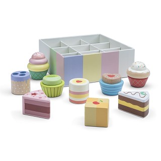 Pastry assortment in gift box